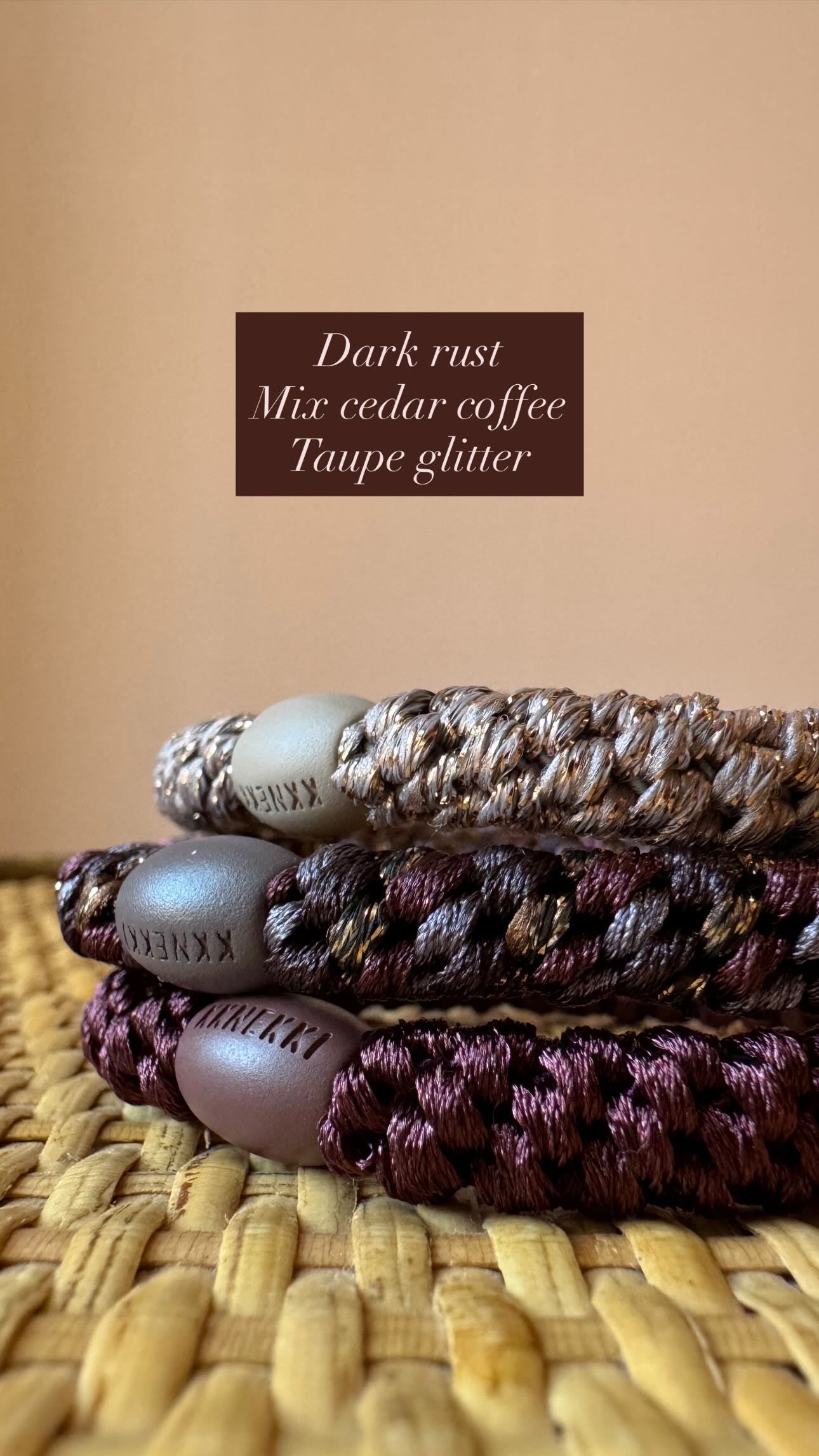 Bracciali/elastici per capelli KKNEKKI