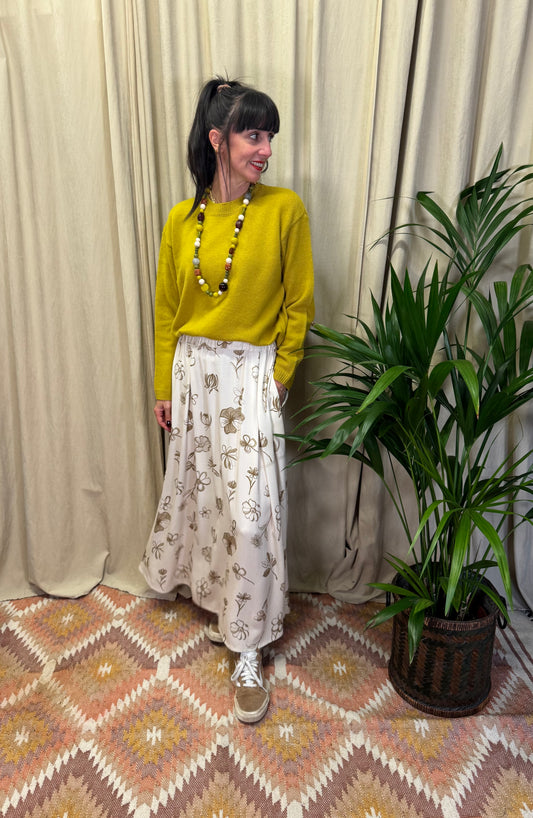 Gonna fiori olio BottegaChilometri Zero