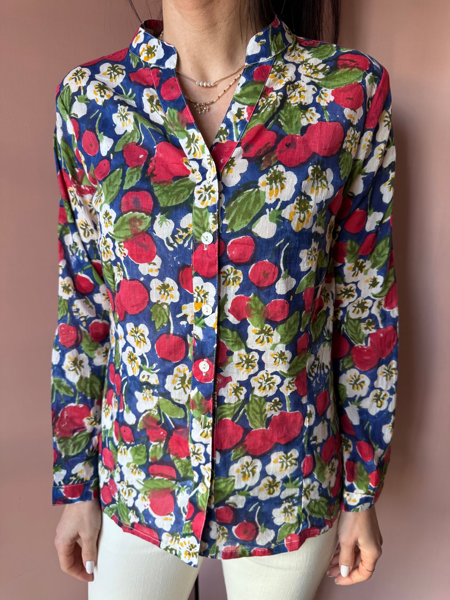 Camicia Ciliegie XIWIKJ