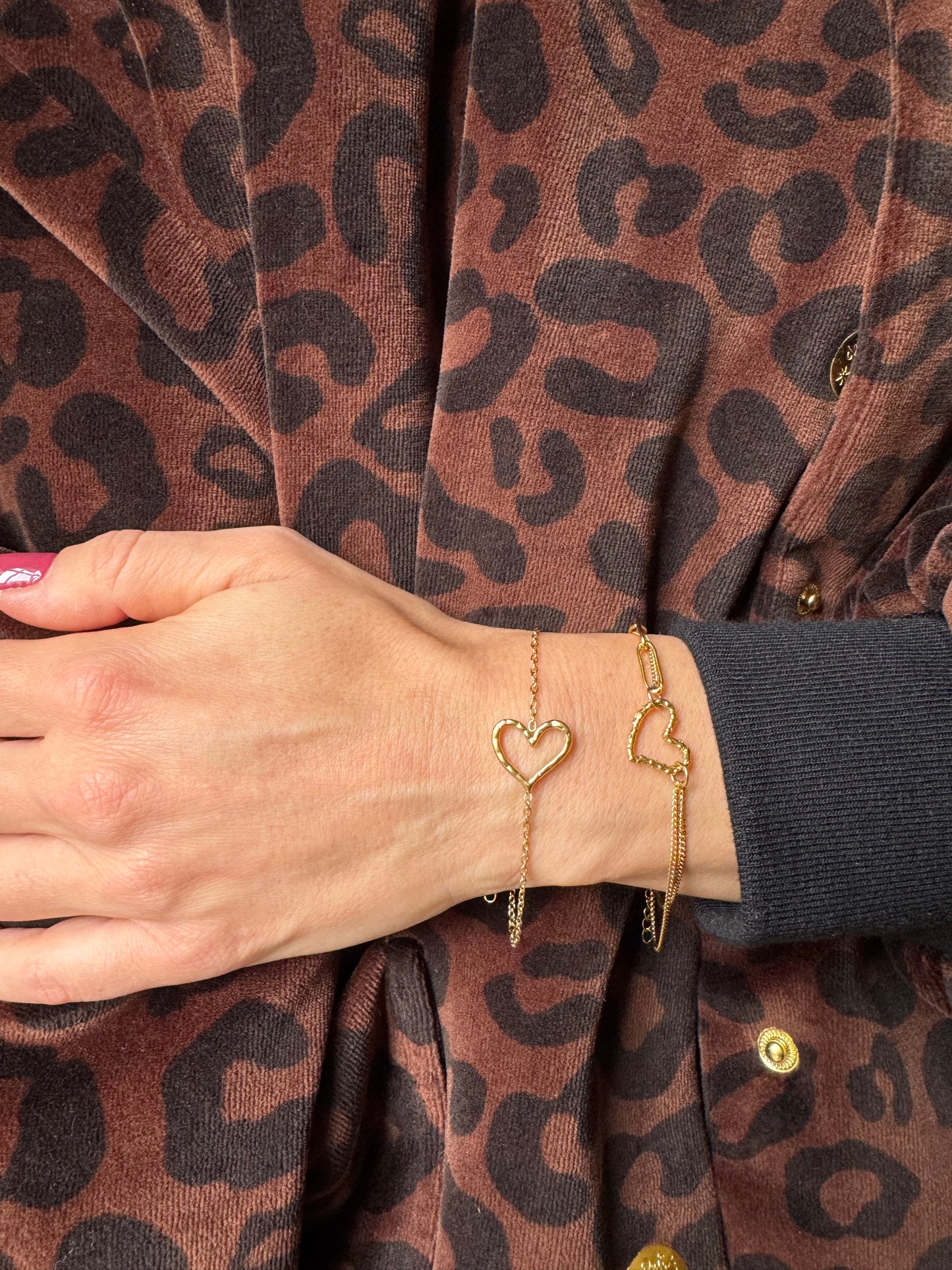 Bracciali cuore vuoto