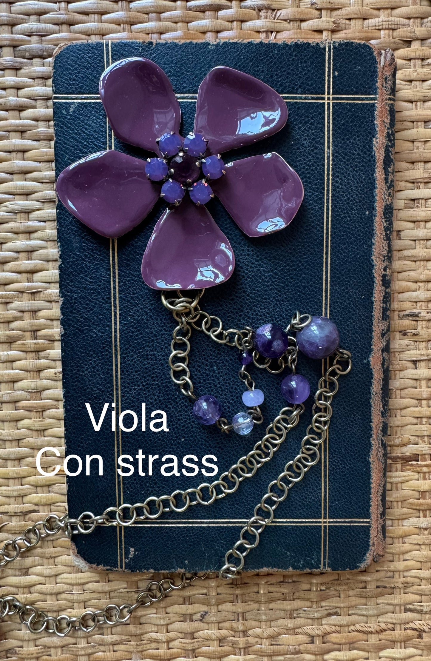 Collane fiore smaltato Unique