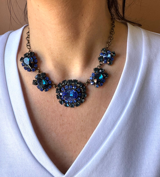 Girocollo Wallis blu Unique