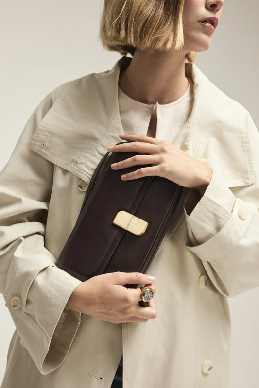 Borsa Alice small Ebano Nat&Nin