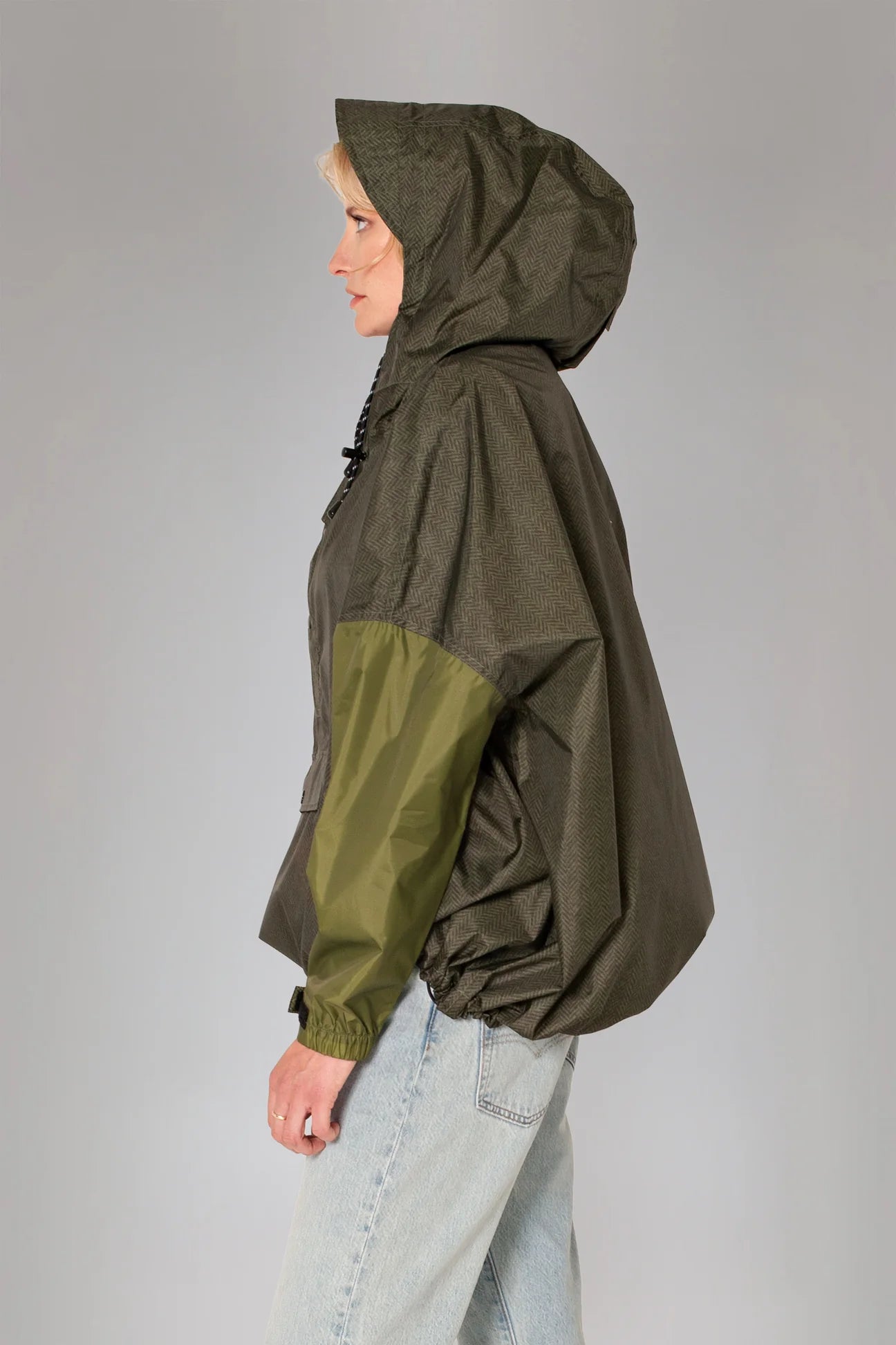 Anorak verde RAIN KISS