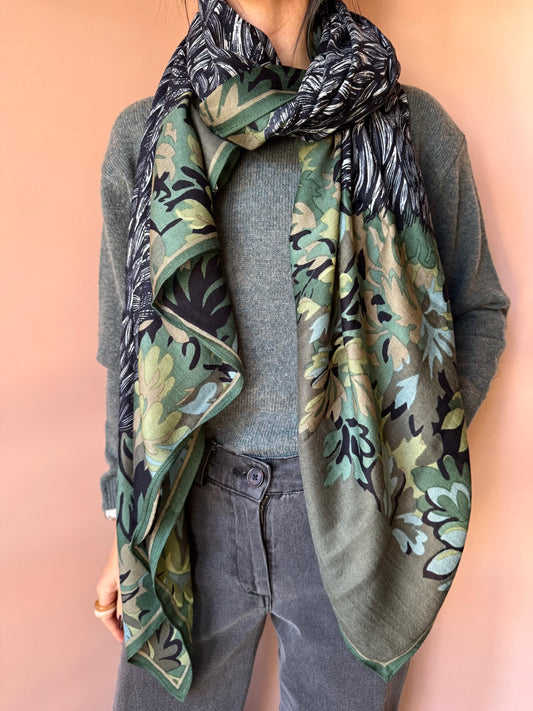 Sciarpa Walter kaki Inoui