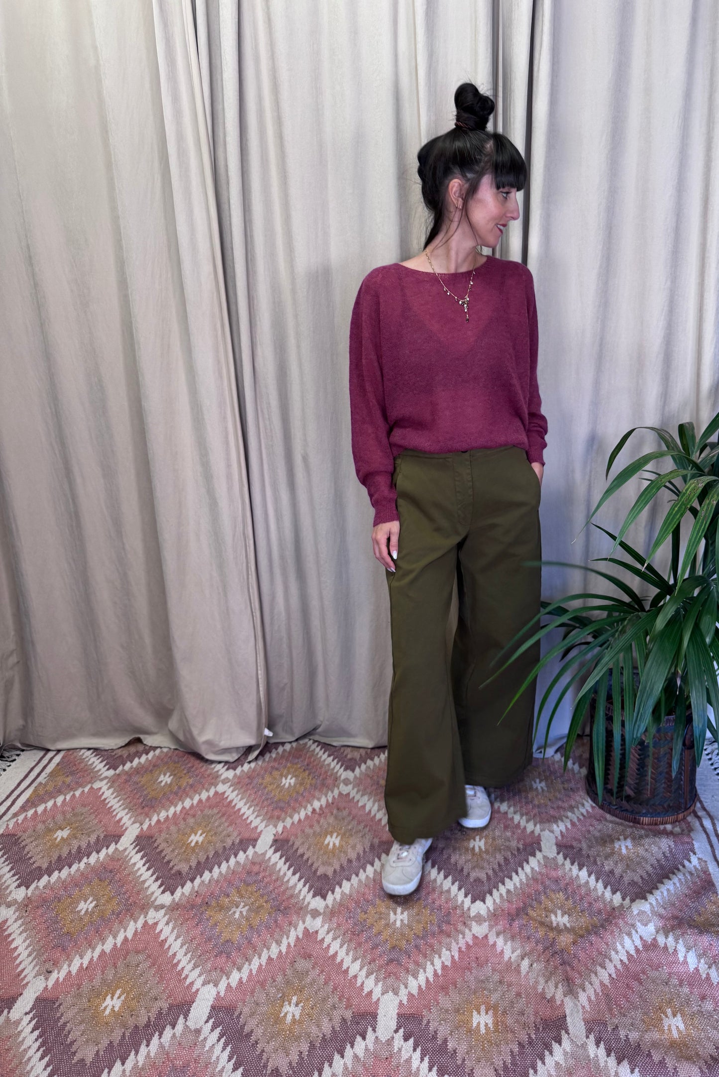 Pantaloni muschio Neirami