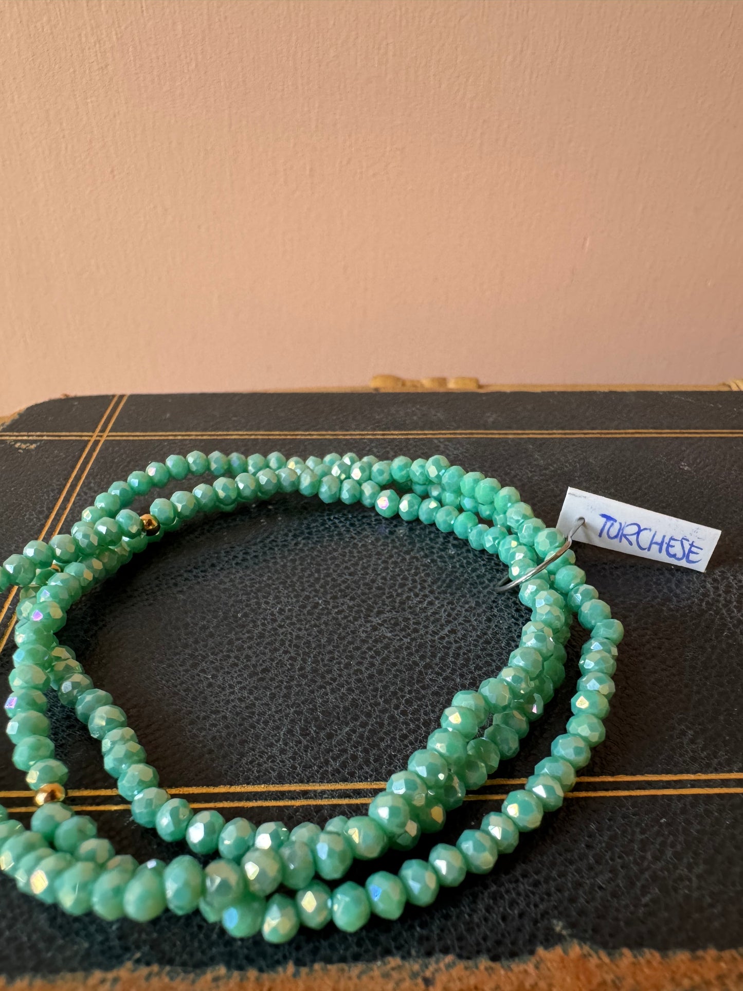 Bracciali cristallini elastici