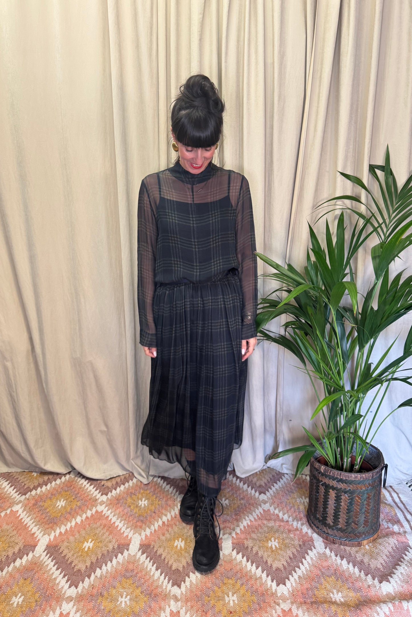 Blusa Check Ottod’ame
