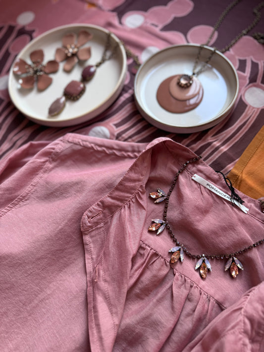 Girocollo Semi rosa UNIQUE