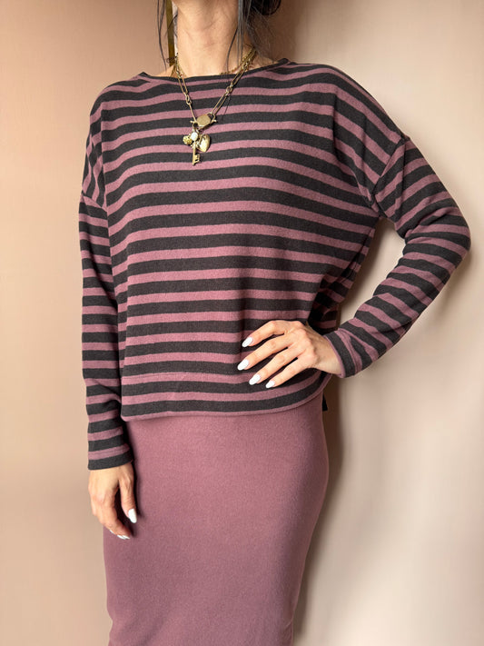 Maglia Alison Riga cipolla/moro MamaB