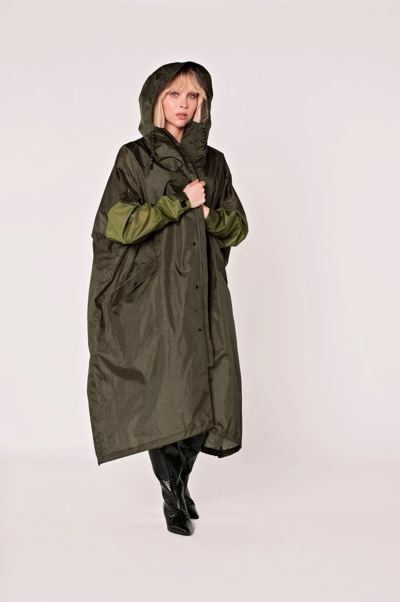 Impermeabile verde RAIN KISS