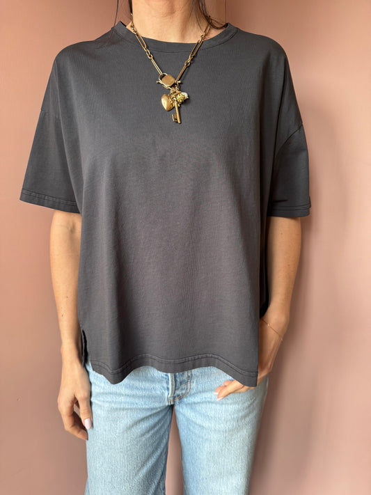 T-shirt Giovedì antracite MamaB