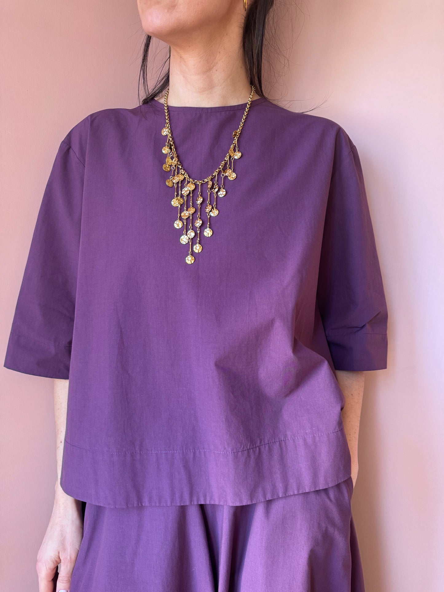 Blusa Borgogna Ottod’ame