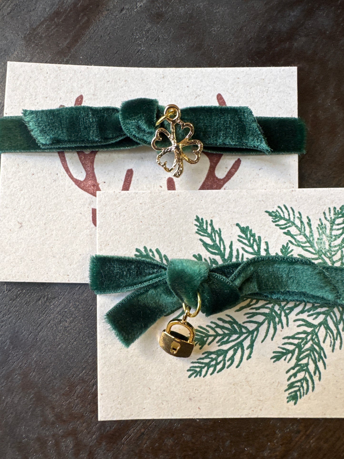 Bracciali in velluto Brioche Handmade