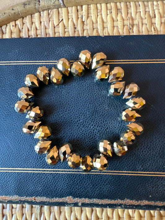 Bracciali cristallo a goccia