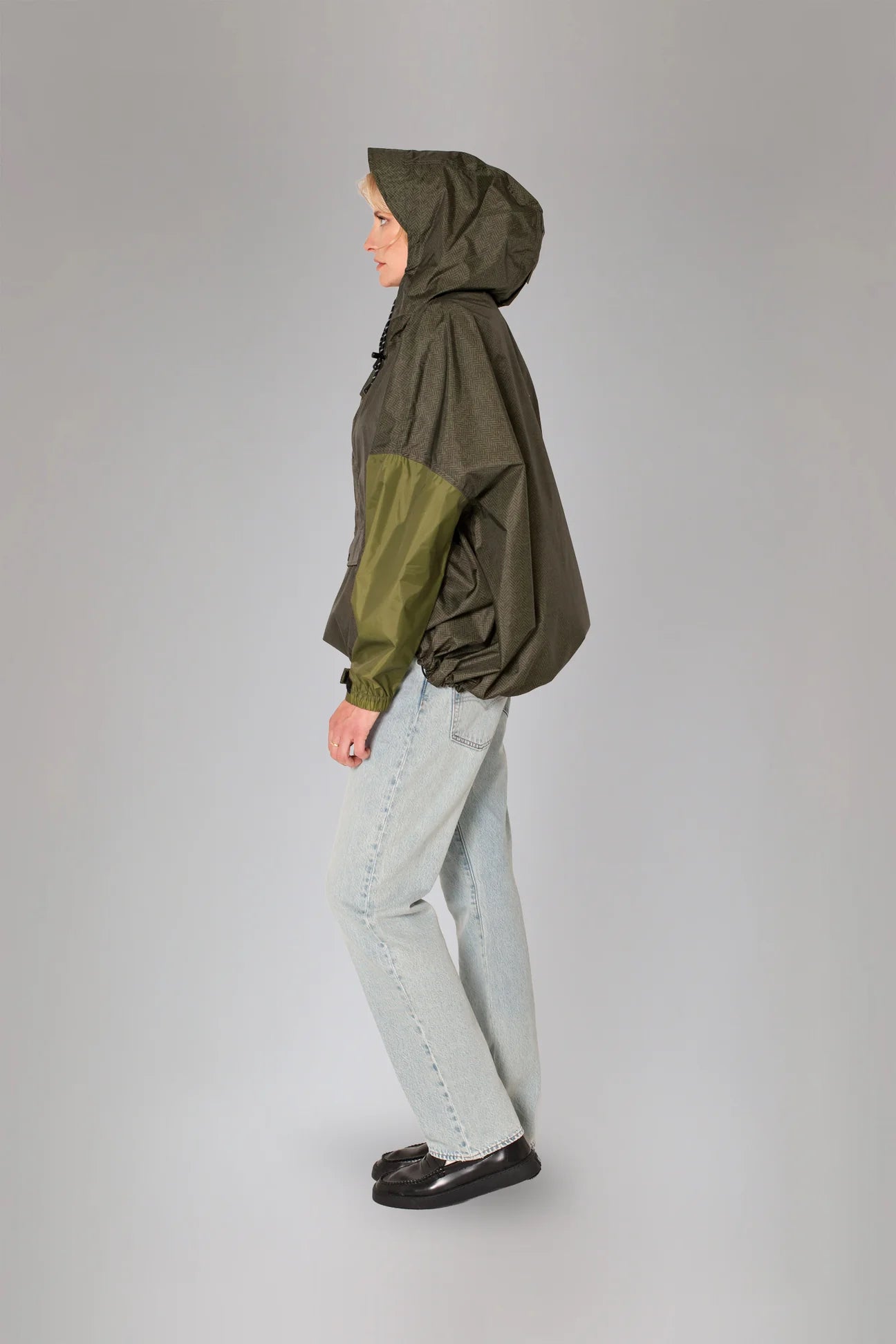 Anorak verde RAIN KISS