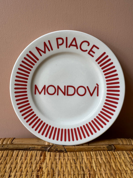 Piatto ILARIA.I “Mi piace Mondovì”