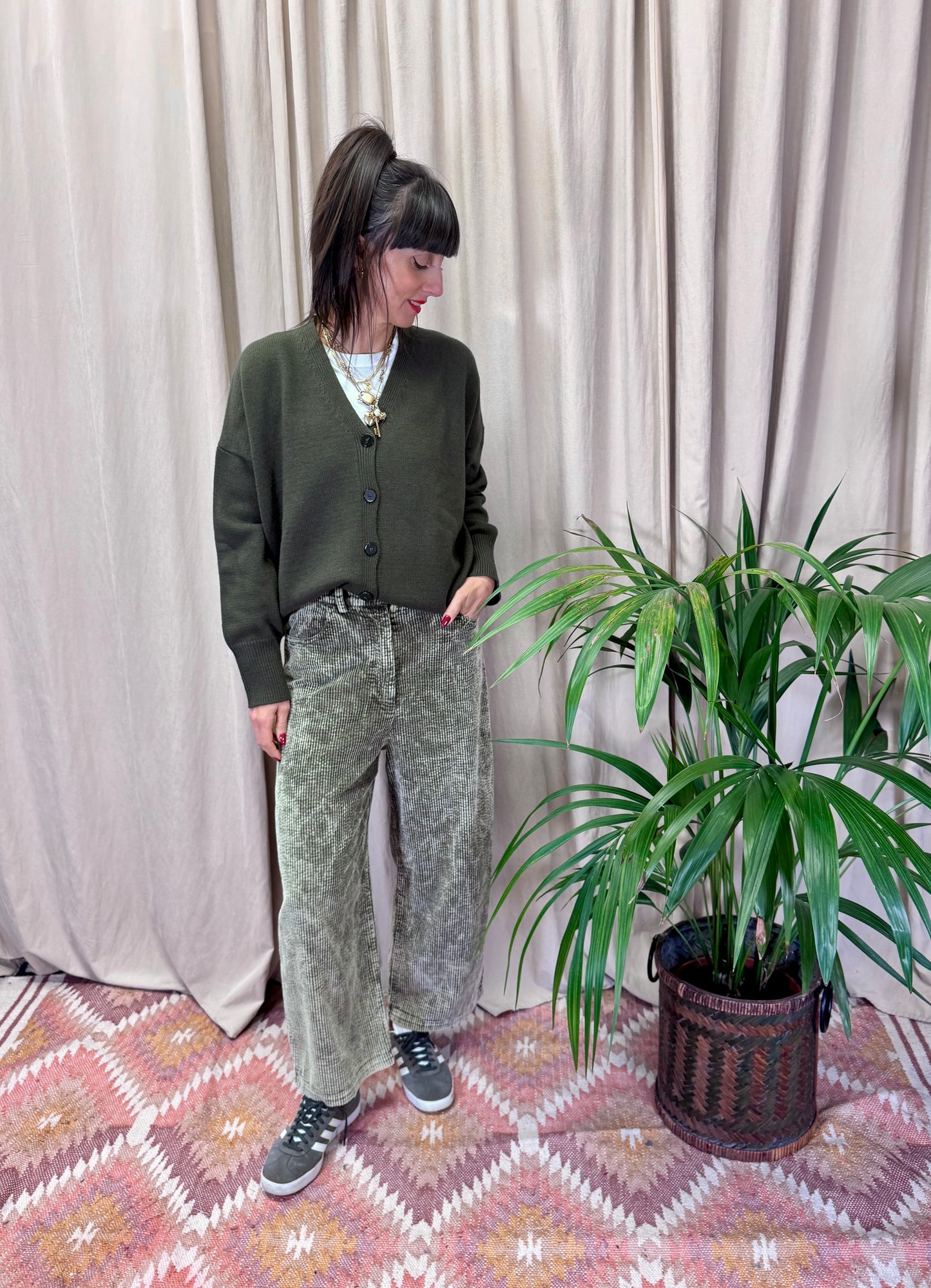 Pantaloni in velluto Neirami