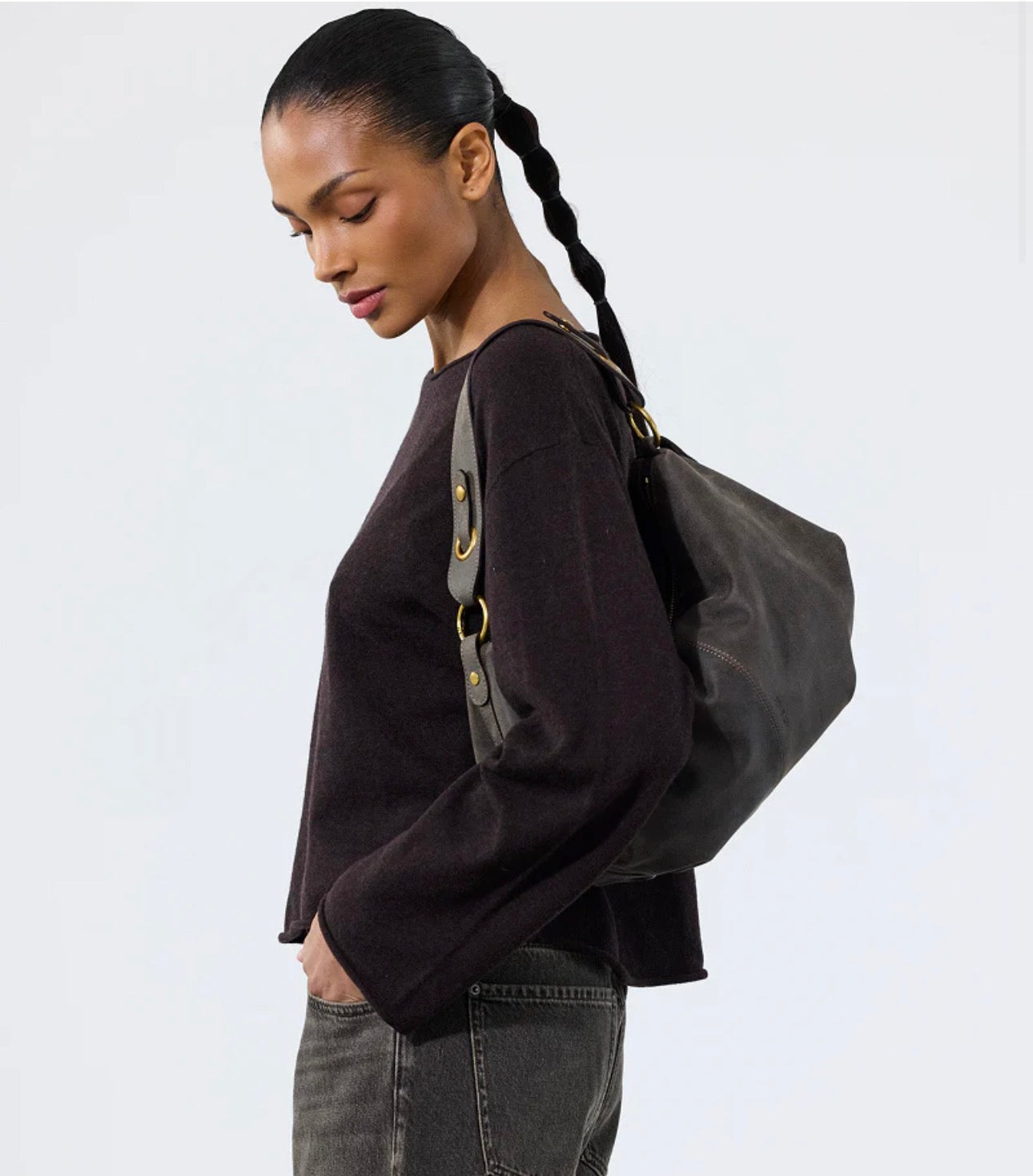 Borsa Hera vintage marron Nat & Nin