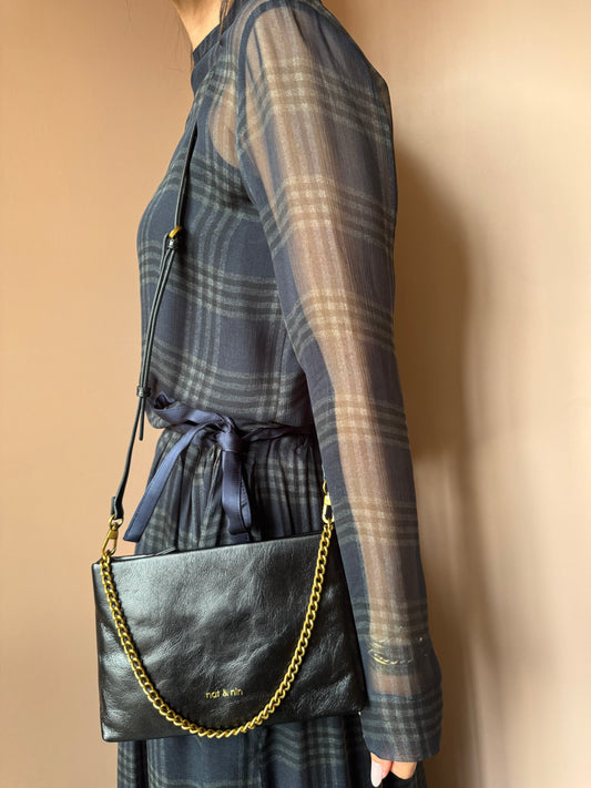 Borsa Molly nero Nat&nin