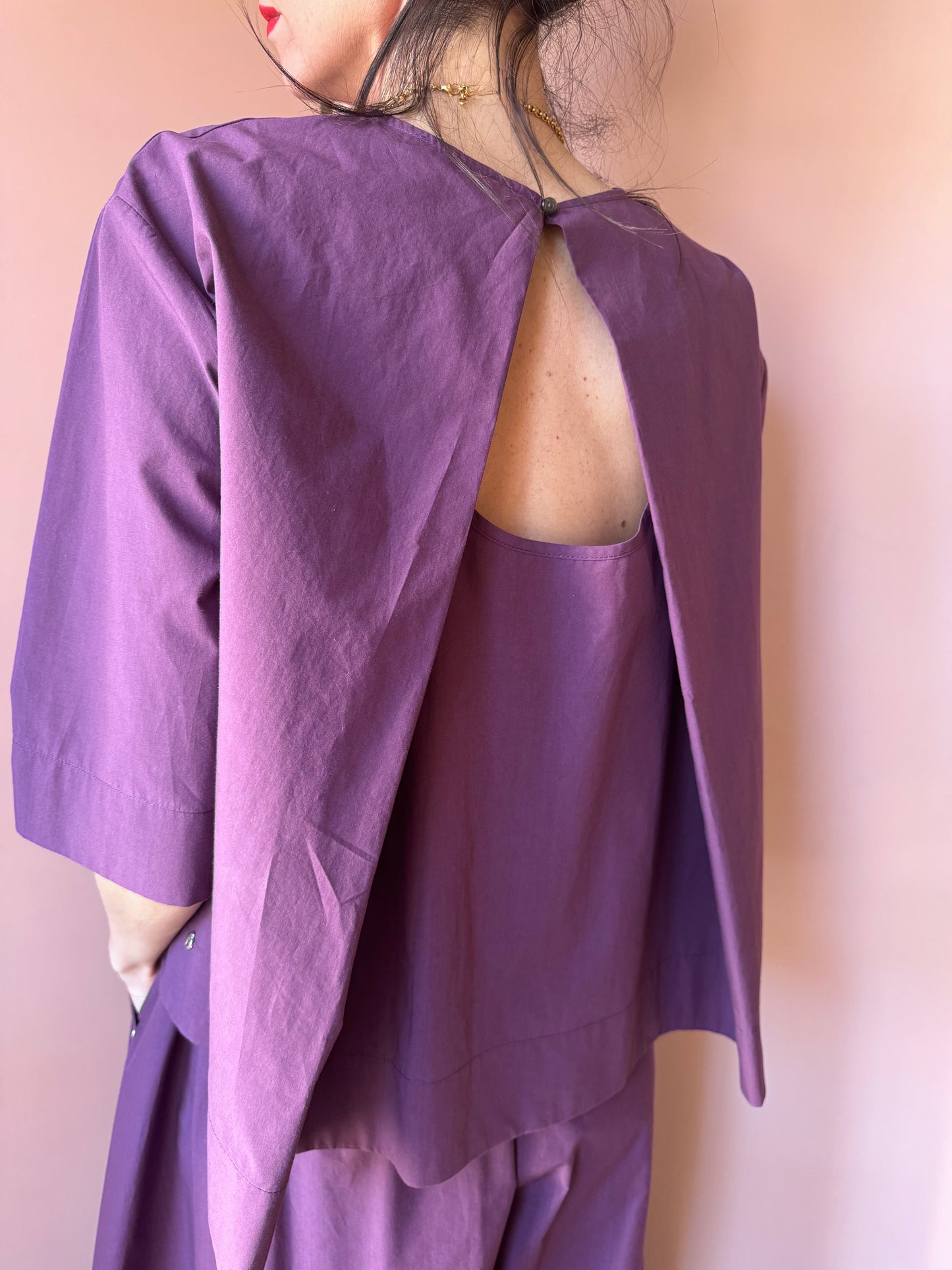 Blusa Borgogna Ottod’ame