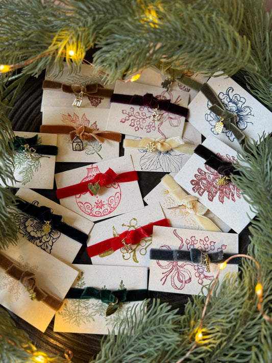 Bracciali in velluto Brioche Handmade