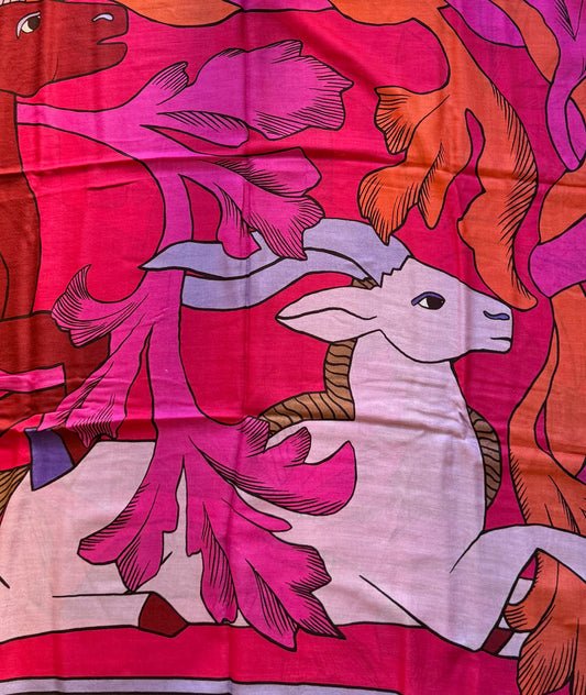 Sciarpa Cavale rosso Inoui