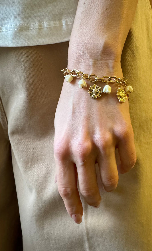 Bracciali Charms tulipani