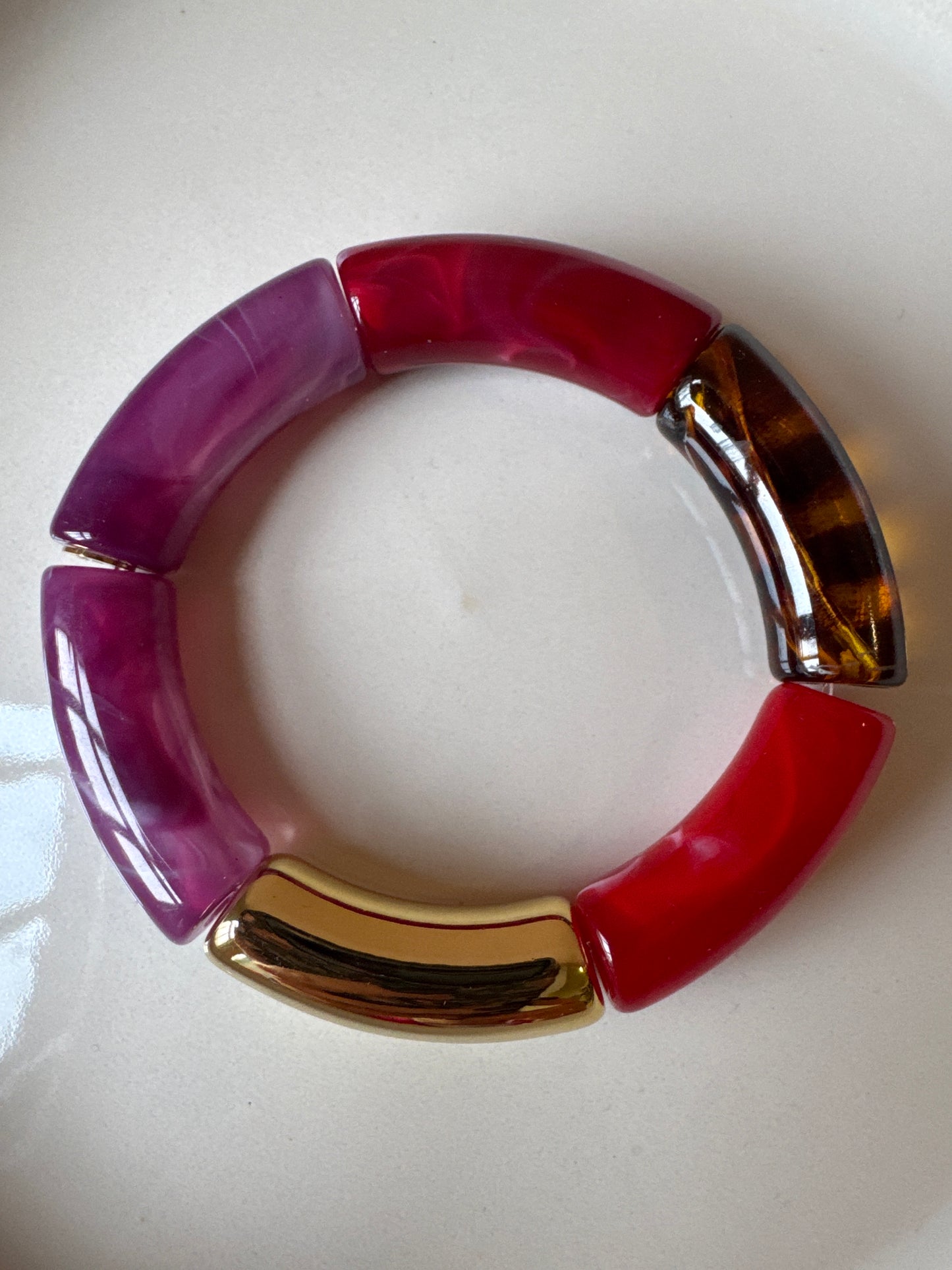 Bracciali elastici in resina