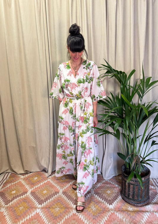 Abito fiori Wu Side