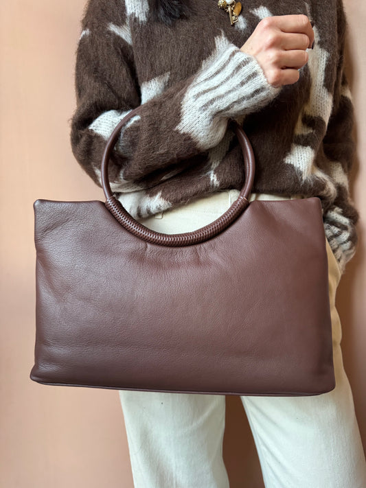 Borsa ARO cioccolato CYEDRA