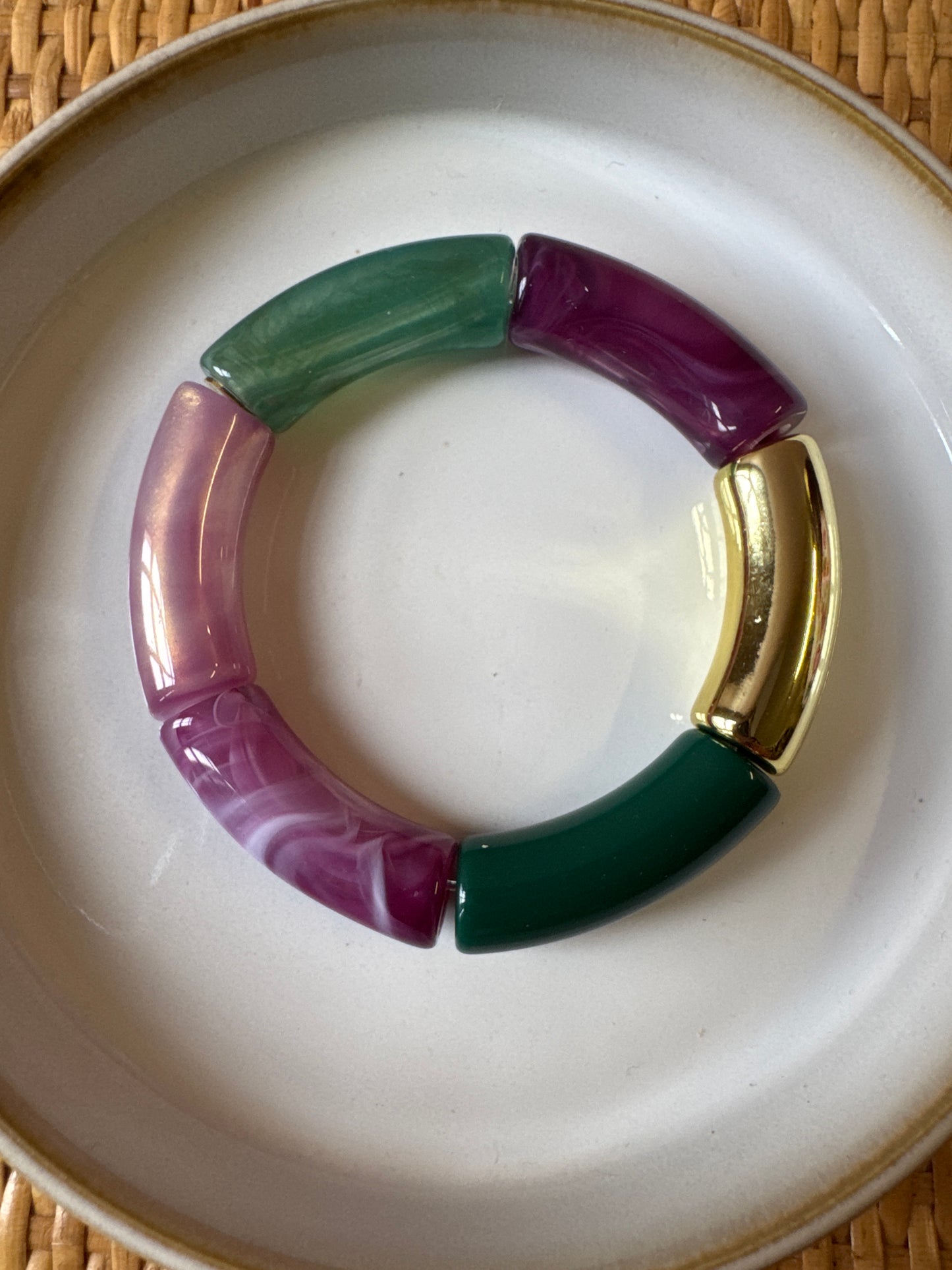 Bracciali elastici in resina