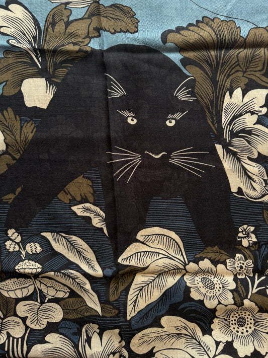 Sciarpa Panthere denim Inoui