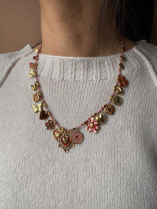 Girocollo Amuleti cuore