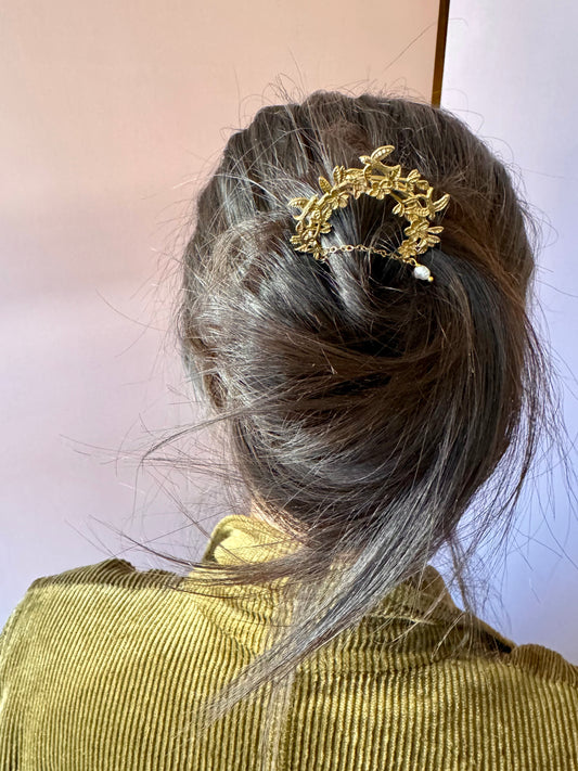 Spilloni doppi per capelli