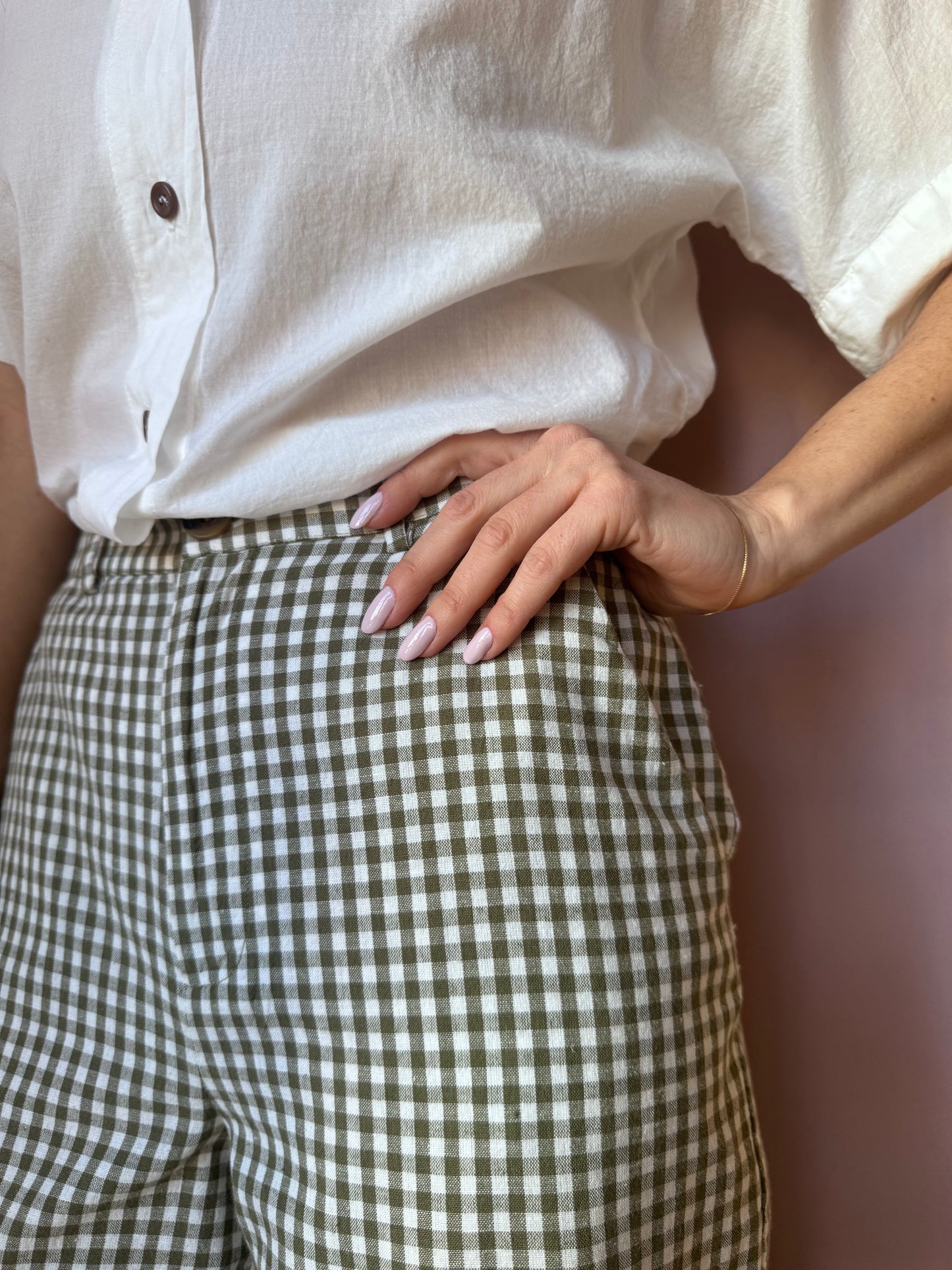 Pantaloni Vichy Ugueta DesPetitsHauts