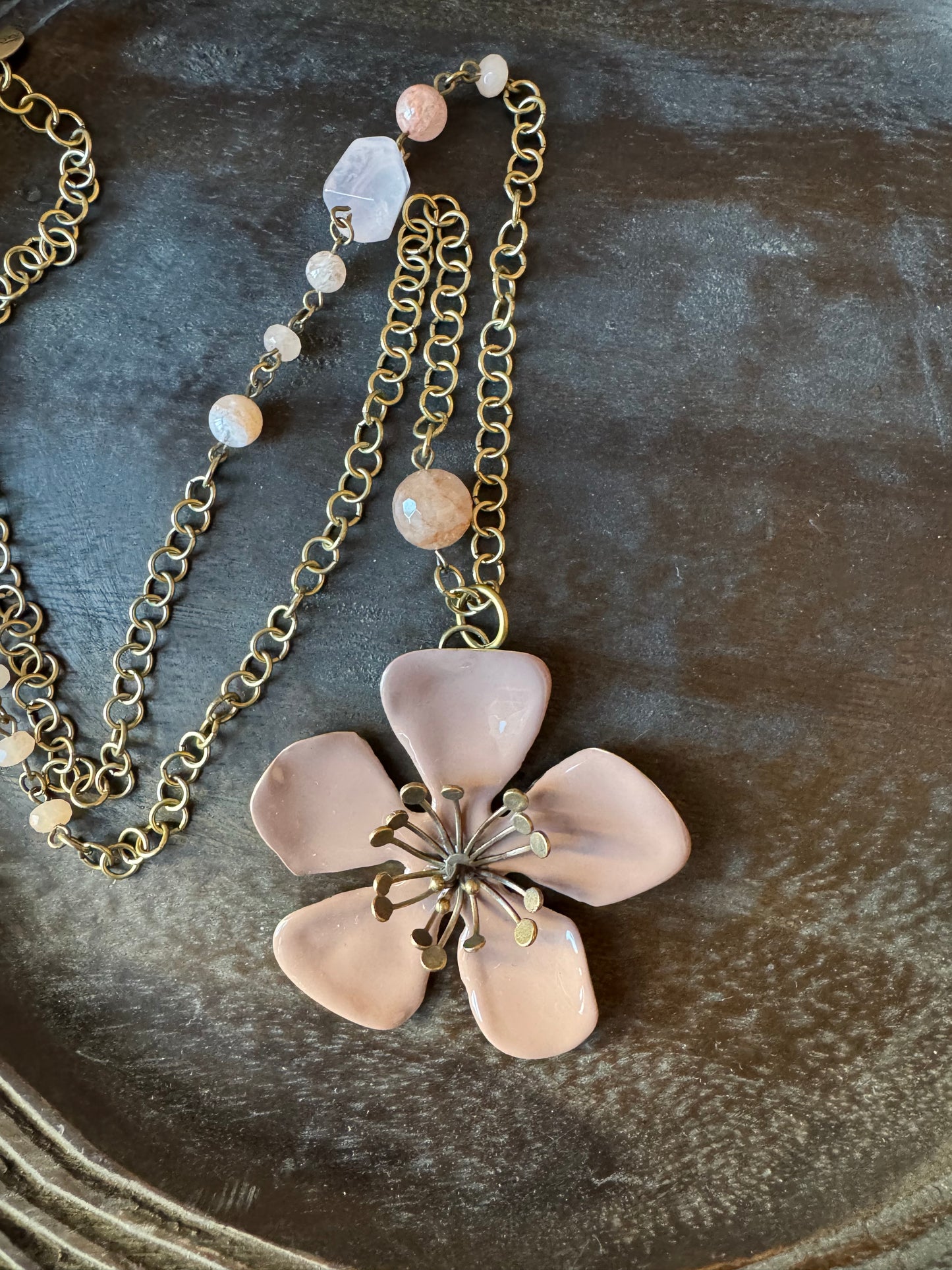 Collane fiore smaltato Unique