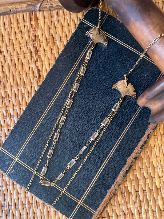 Collana lunga Gingko