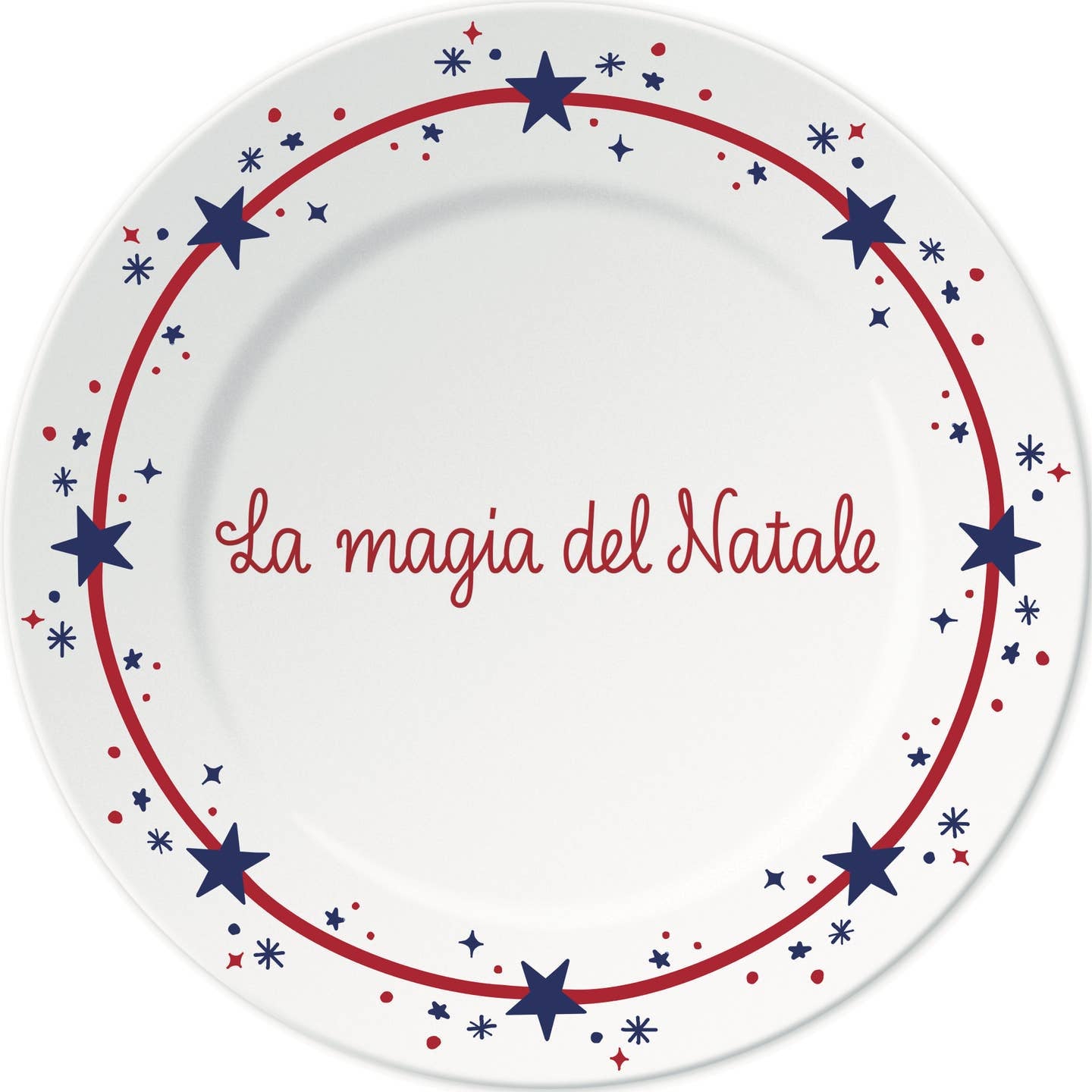 Piatto ILARIA.I “la magia del Natale ”