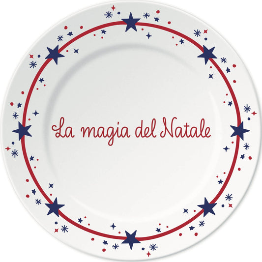 Piatto ILARIA.I “la magia del Natale ”