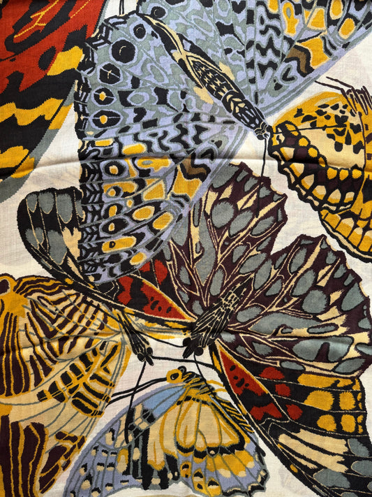 Sciarpa Papillons panna Inoui