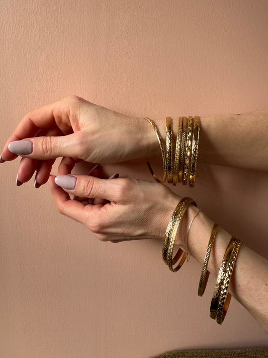 Bracciali rigidi in acciaio