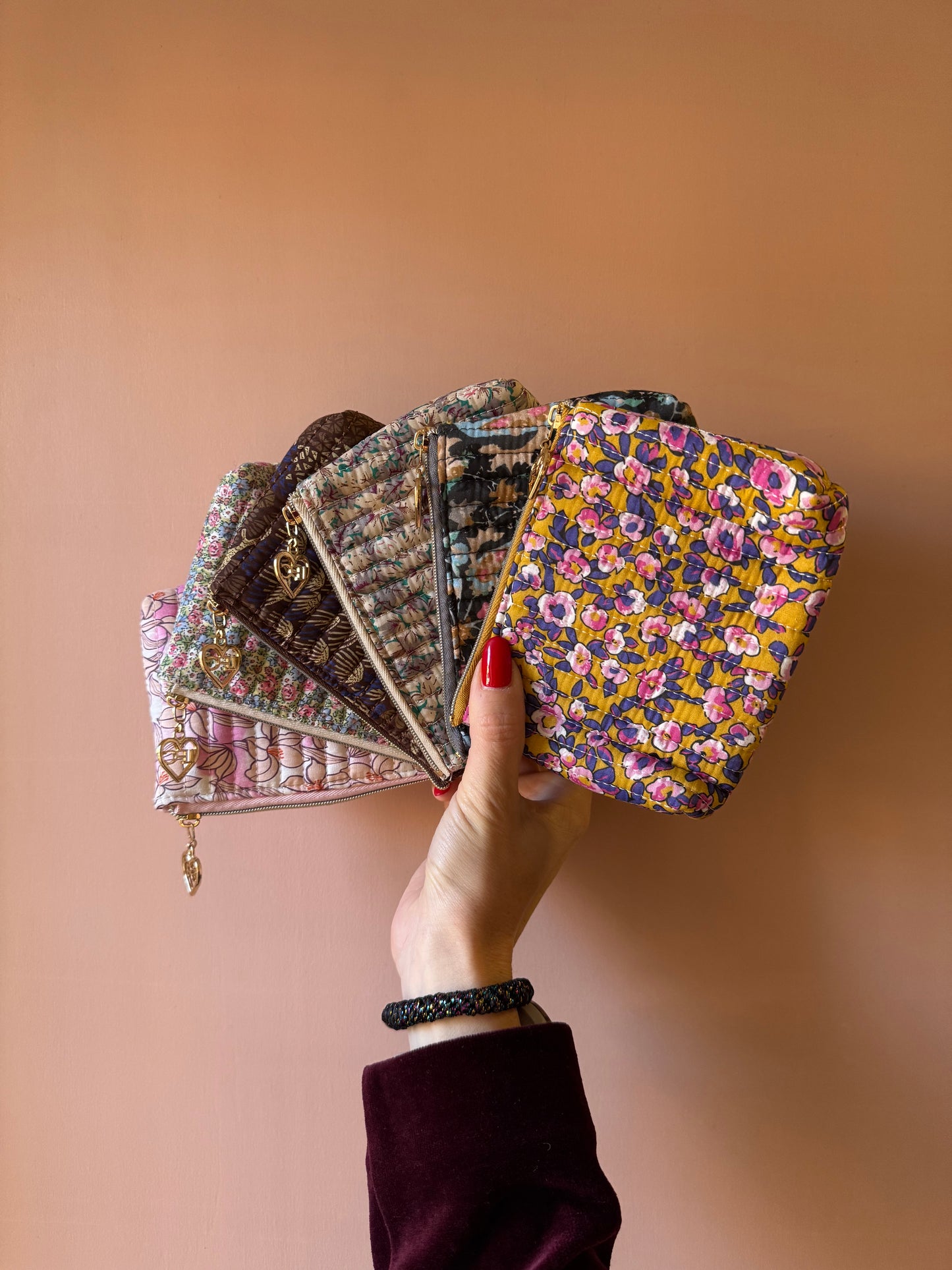 Pochette floreale tg.XS