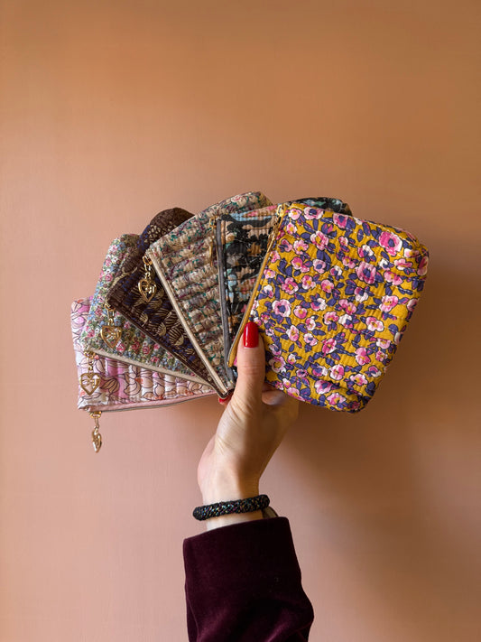 Pochette floreale tg.XS