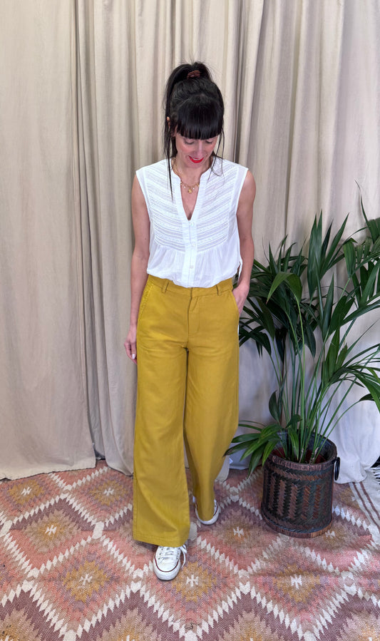 Pantaloni lime Pixie Madame Venice
