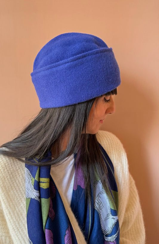 Berretto Cuore bleuet