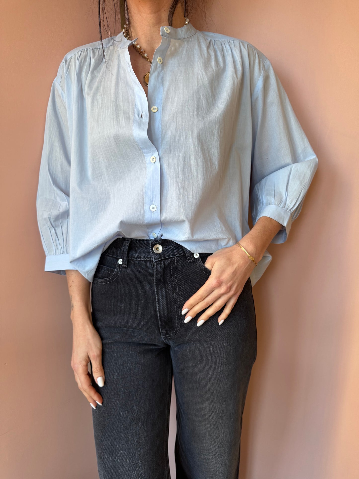 Camicia azzurro NiceThings
