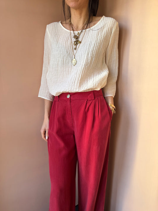 Pantaloni pence rosso NiceThings