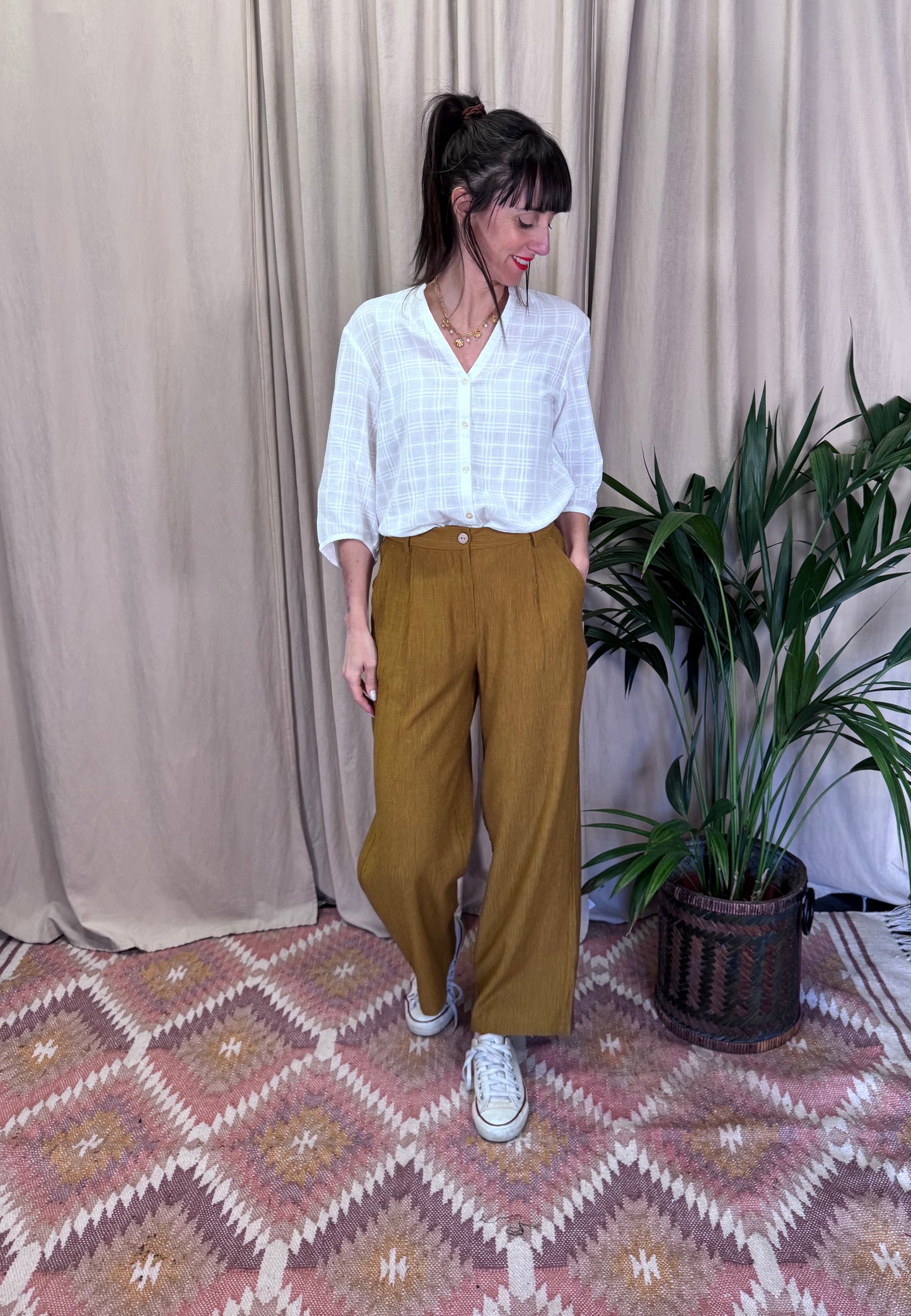 Pantaloni senape NiceThings