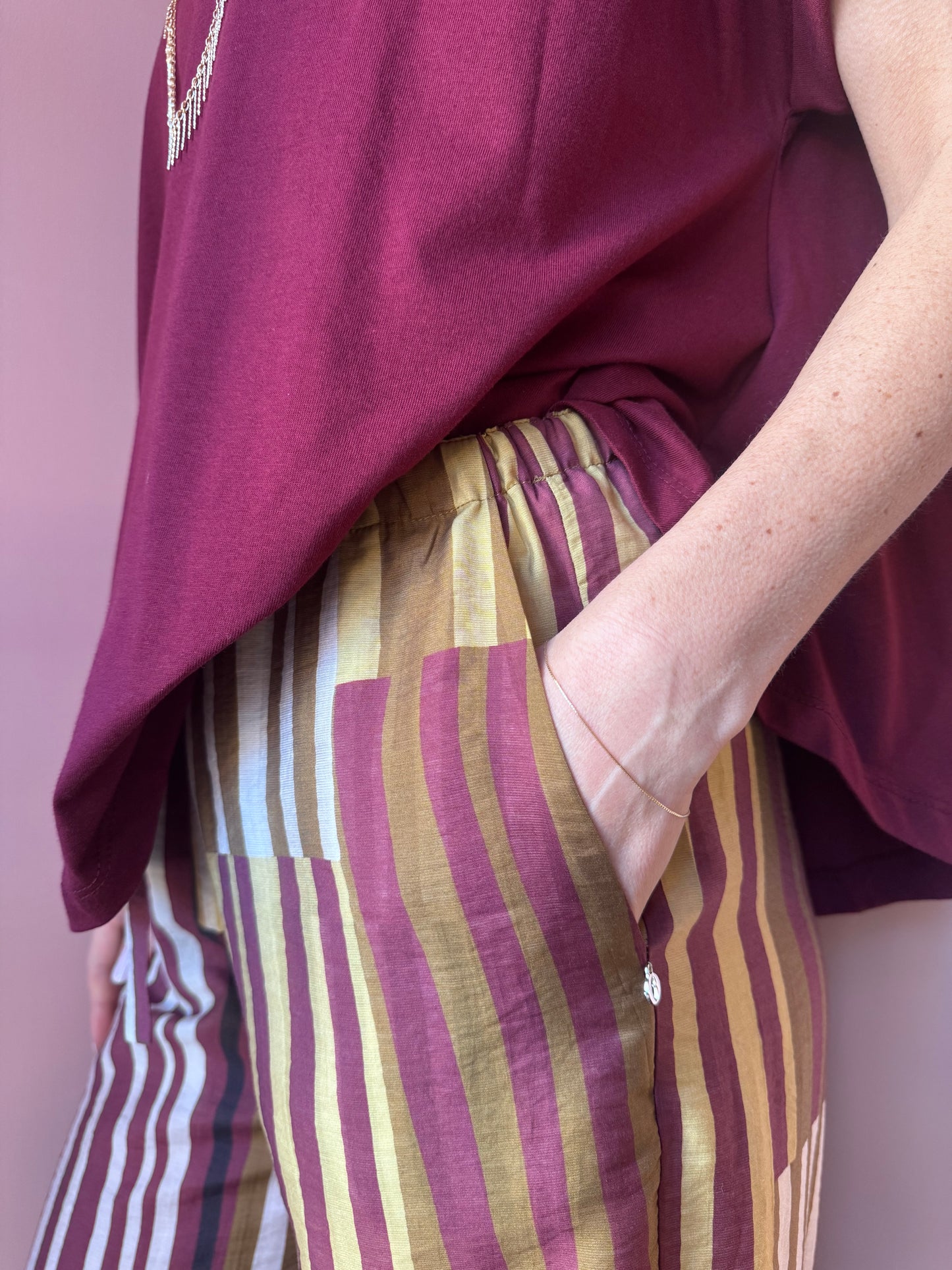 Pantaloni righe Ottod’ame